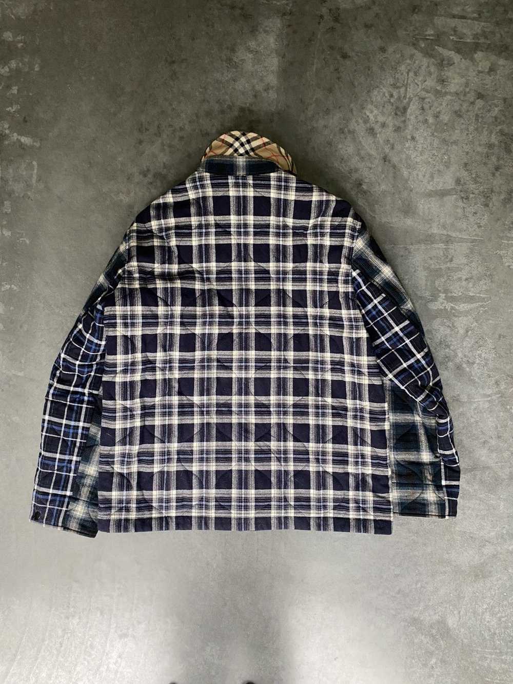 Burberry Burberry Patchwork Padded Flannel Jacket - image 3