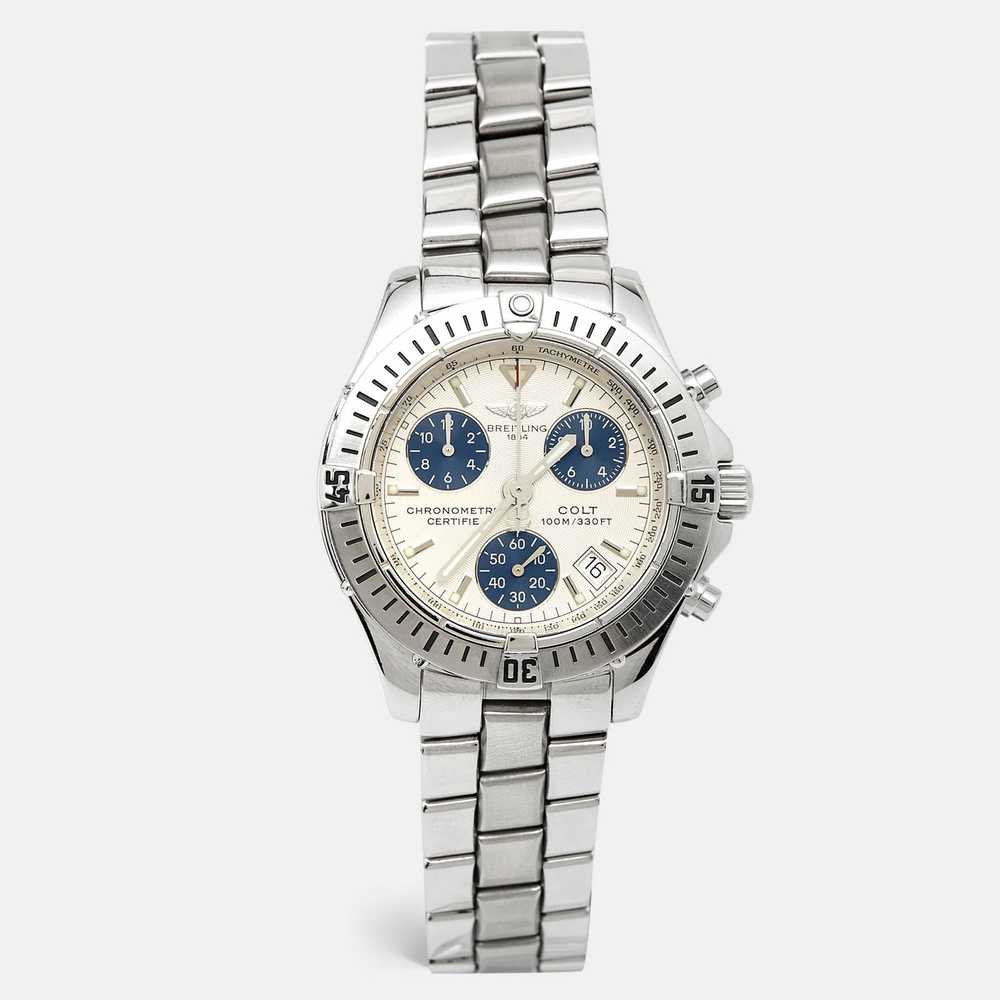 Breitling BREITLING Silver Stainless Steel Colt A… - image 1