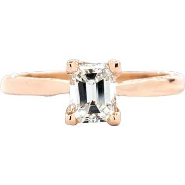 GIA Diamond Tacori Ring In 18kt Rose Gold - image 1