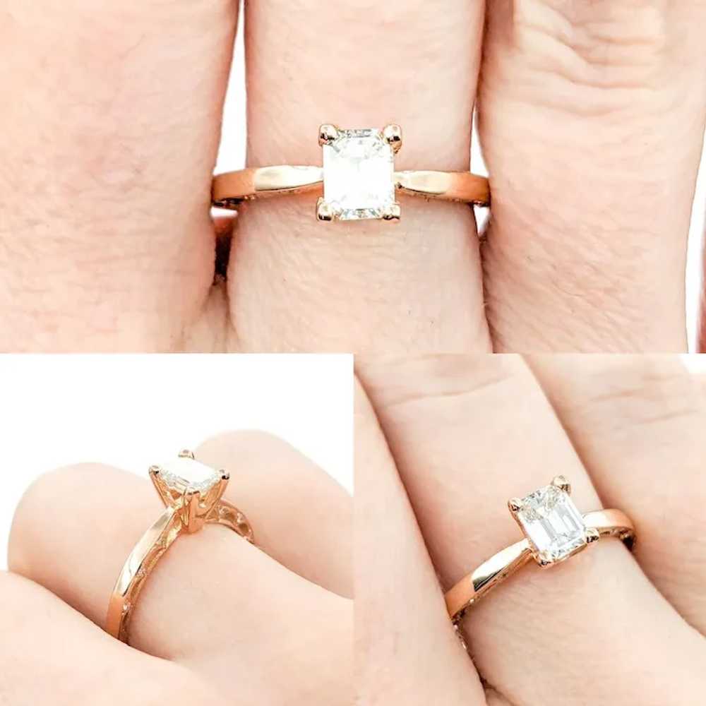 GIA Diamond Tacori Ring In 18kt Rose Gold - image 2