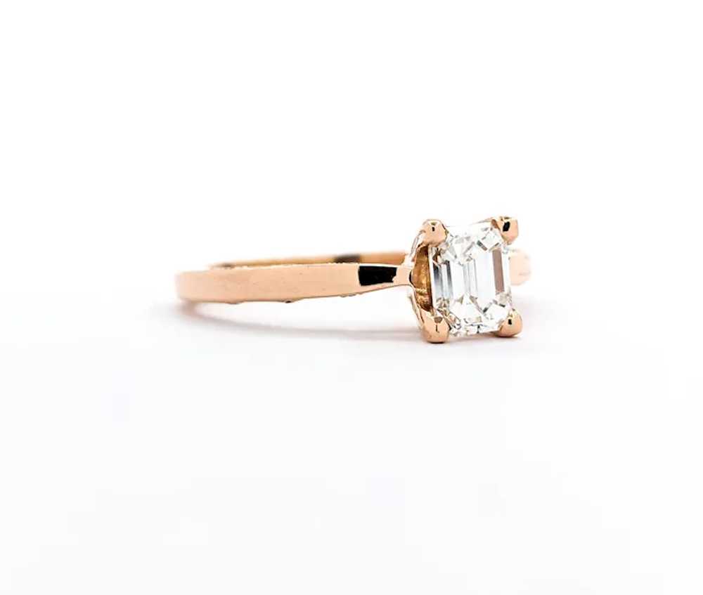 GIA Diamond Tacori Ring In 18kt Rose Gold - image 3