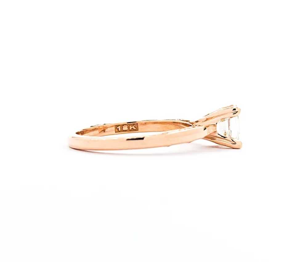 GIA Diamond Tacori Ring In 18kt Rose Gold - image 7