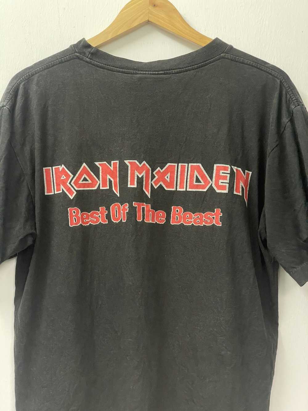Band Tees × Iron Maiden × Vintage Vintage iron ma… - image 8