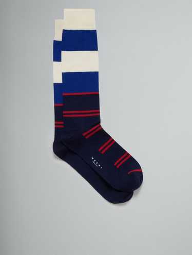 Marni o1w1db10524 Size:OS / Cotton Logo Socks in M