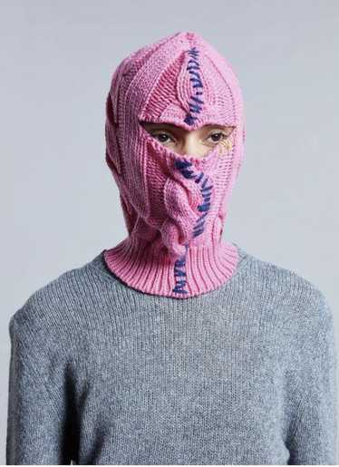 Marni Multicolor Virgin Wool Balaclava