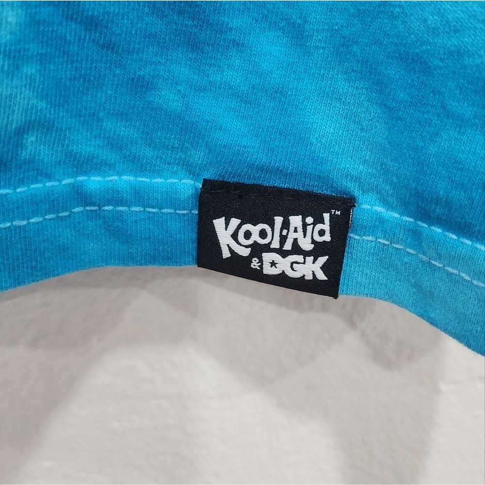 DGK x Kool aid Men’s  Blue Tie Dye short sleeve s… - image 5