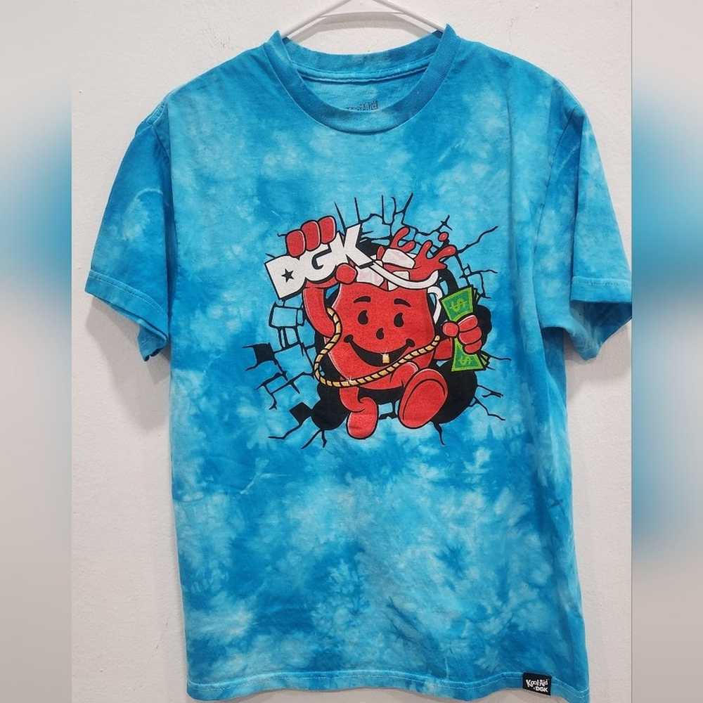 DGK x Kool aid Men’s  Blue Tie Dye short sleeve s… - image 6