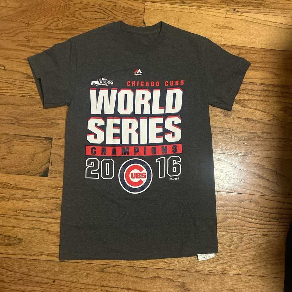 2016 MLB World Series Champions Chicago Cubs Shir… - image 1