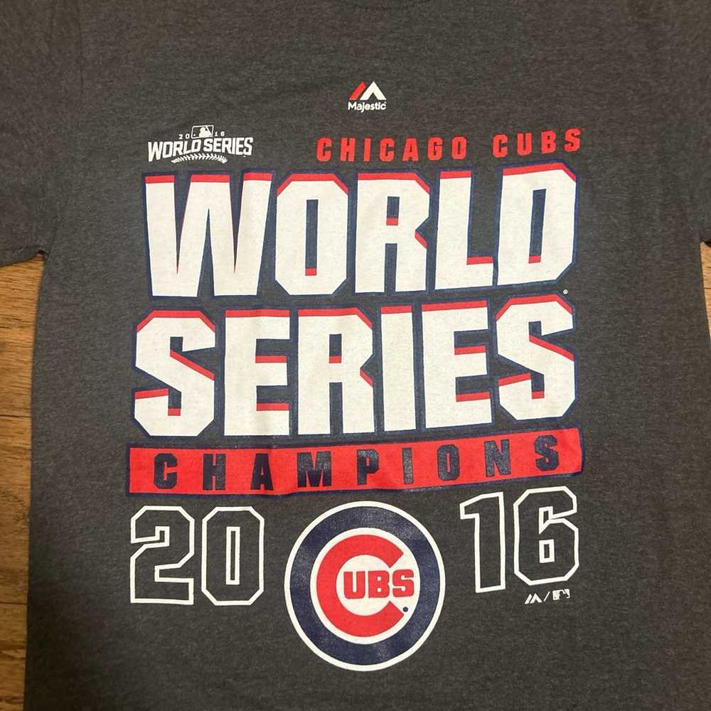 2016 MLB World Series Champions Chicago Cubs Shir… - image 2