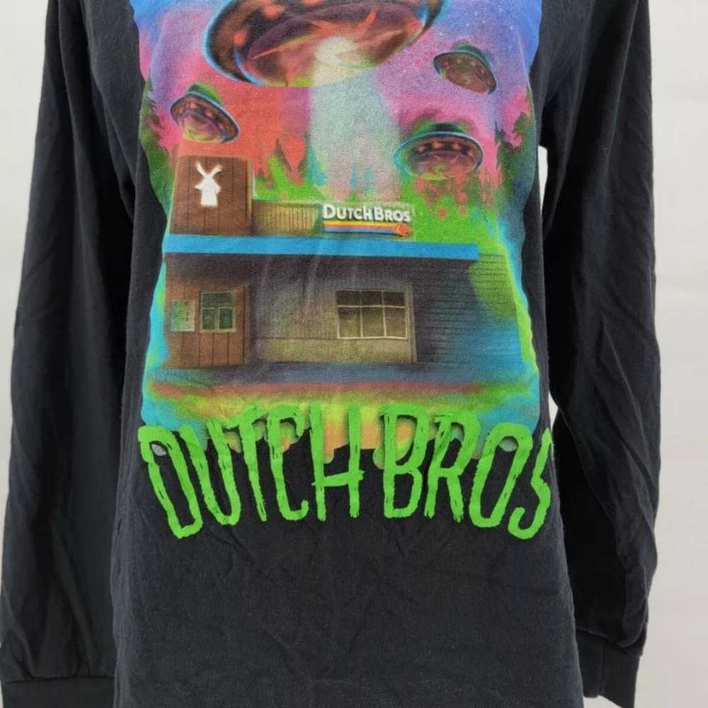 DUTCH Bros Coffee Out Of This World UFO Shirt Lon… - image 3