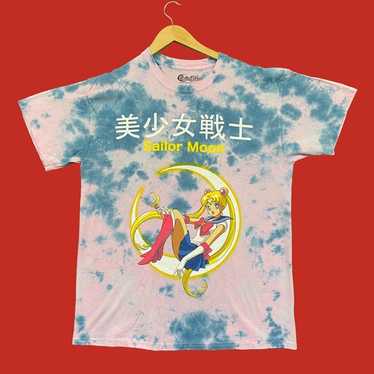 Sailor moon tie dye tshirt size Large