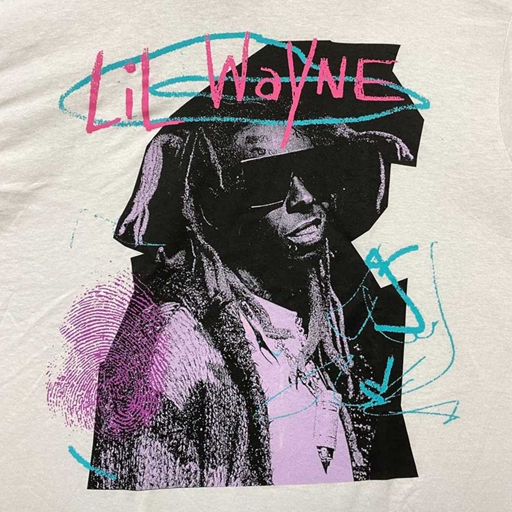 Lil Wayne Rap T-shirt Size Large - image 2