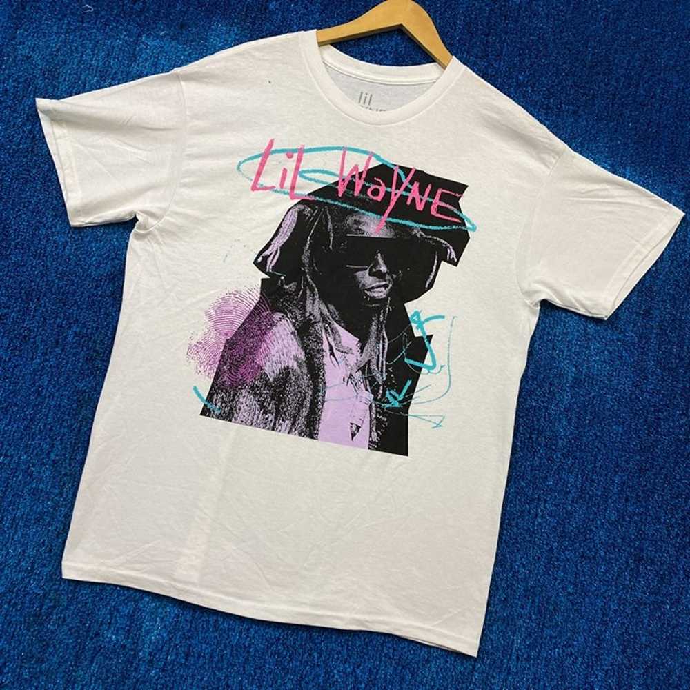Lil Wayne Rap T-shirt Size Large - image 3