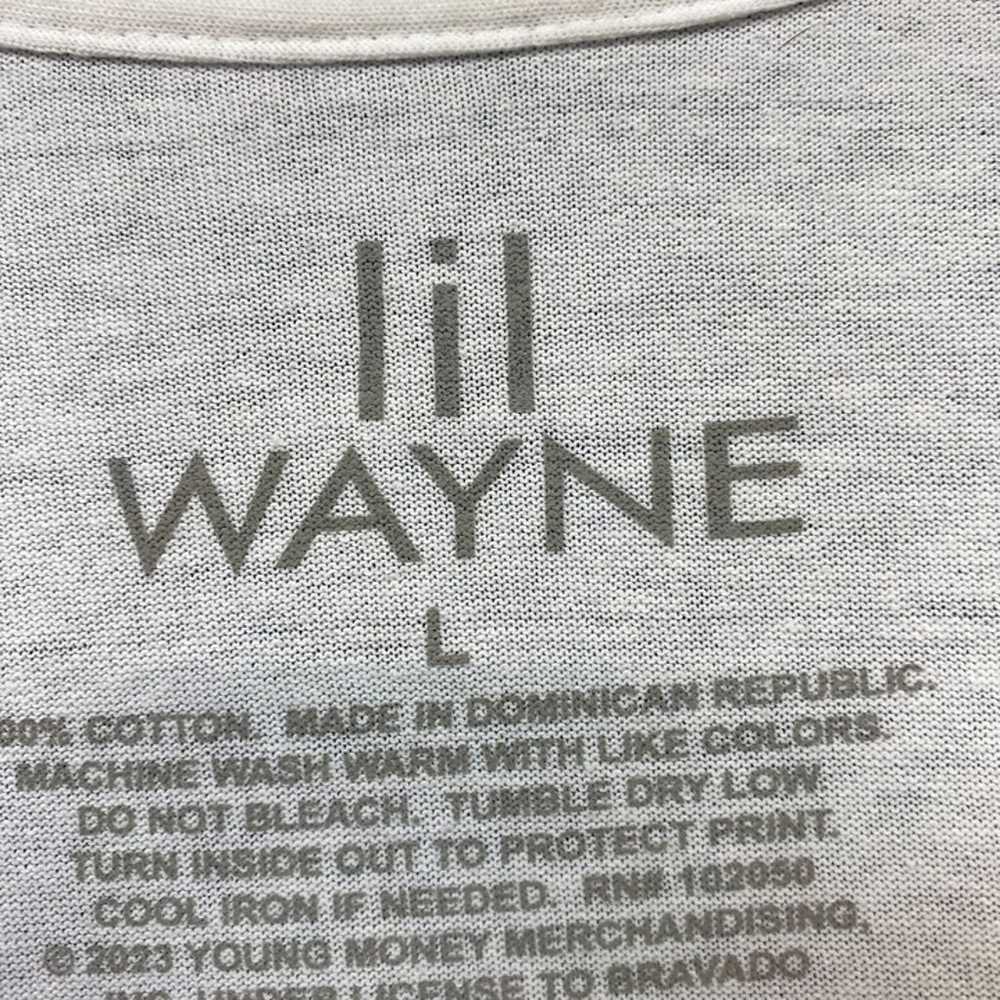 Lil Wayne Rap T-shirt Size Large - image 4