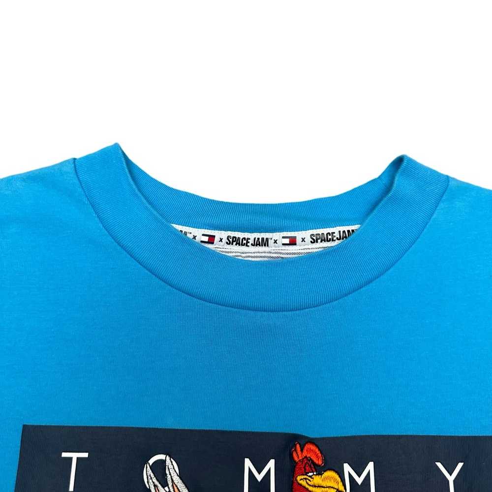 Tommy Jeans x SPACE JAM Blue Men's SS Tee Sz L EUC - image 5