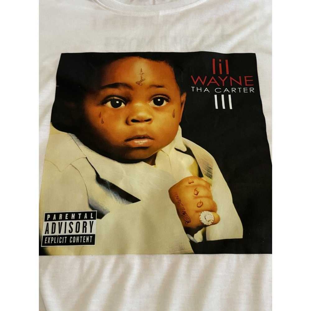 Lil Wayne The Carter 3 White Polyester T-Shirt - image 1