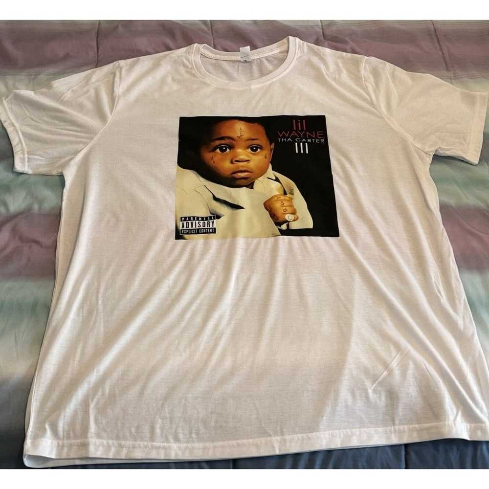 Lil Wayne The Carter 3 White Polyester T-Shirt - image 2