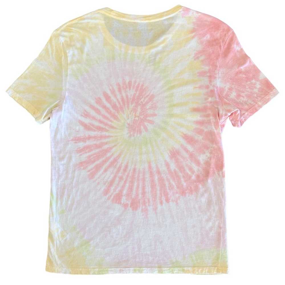 Lucky Brand Skull Spades Graphic T-Shirt Tie Dye … - image 3