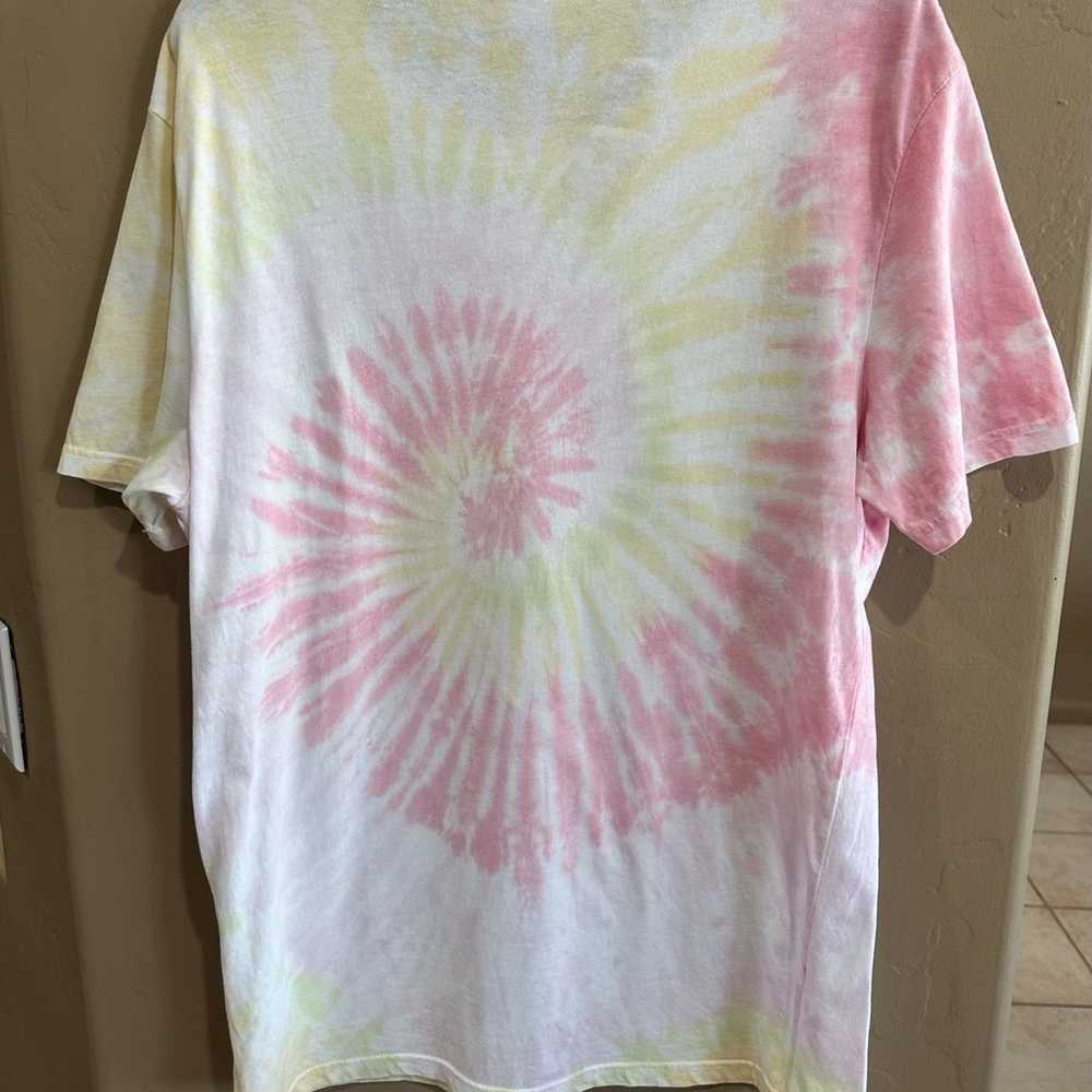 Lucky Brand Skull Spades Graphic T-Shirt Tie Dye … - image 8