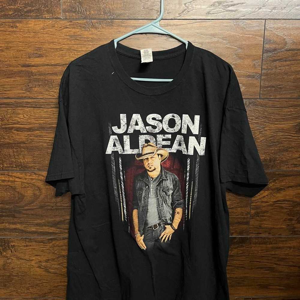 Jason Aldean Tour T-shirt - Six String Circus Shi… - image 1