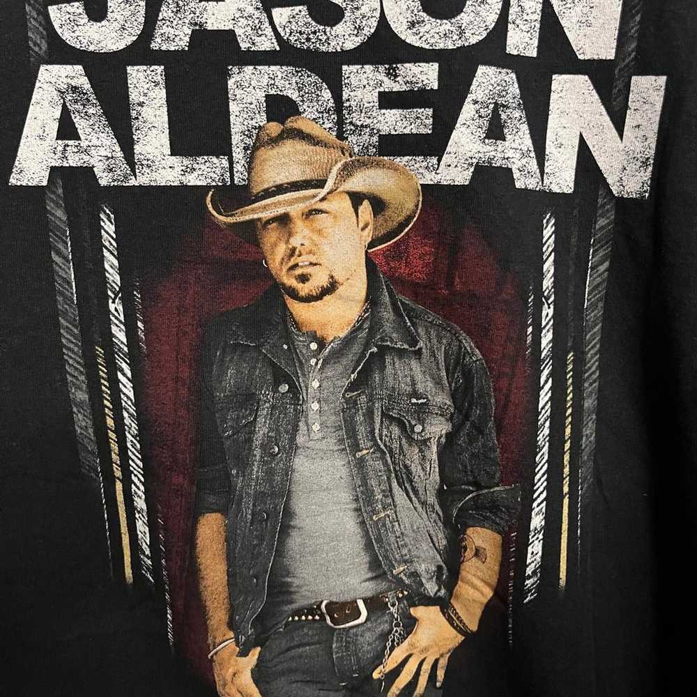 Jason Aldean Tour T-shirt - Six String Circus Shi… - image 4