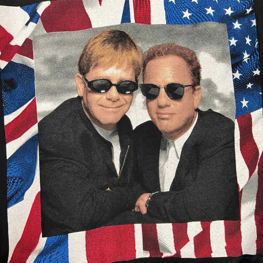 1995 Elton John X Billy Joel Tour Tee - image 3