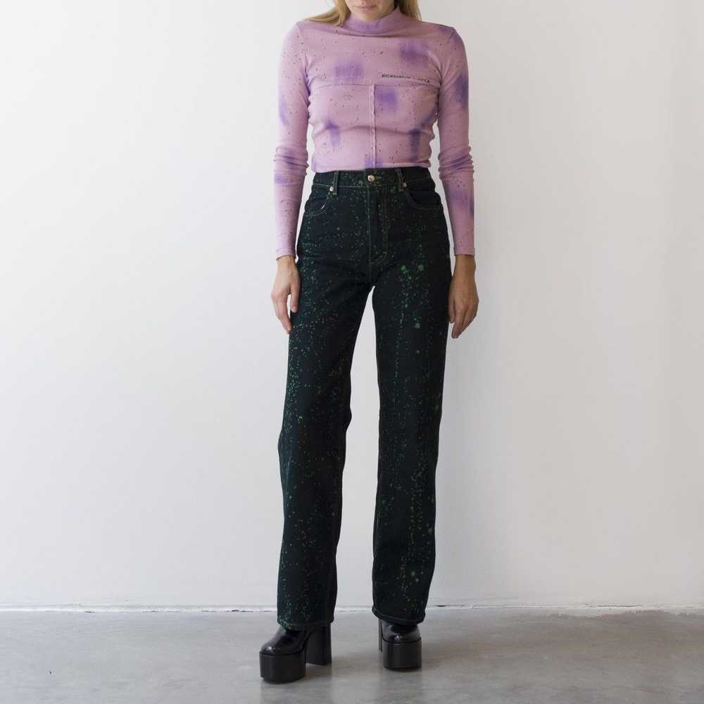 Eckhaus Latta L Eckhaus Latta Purple Galaxy Long … - image 2