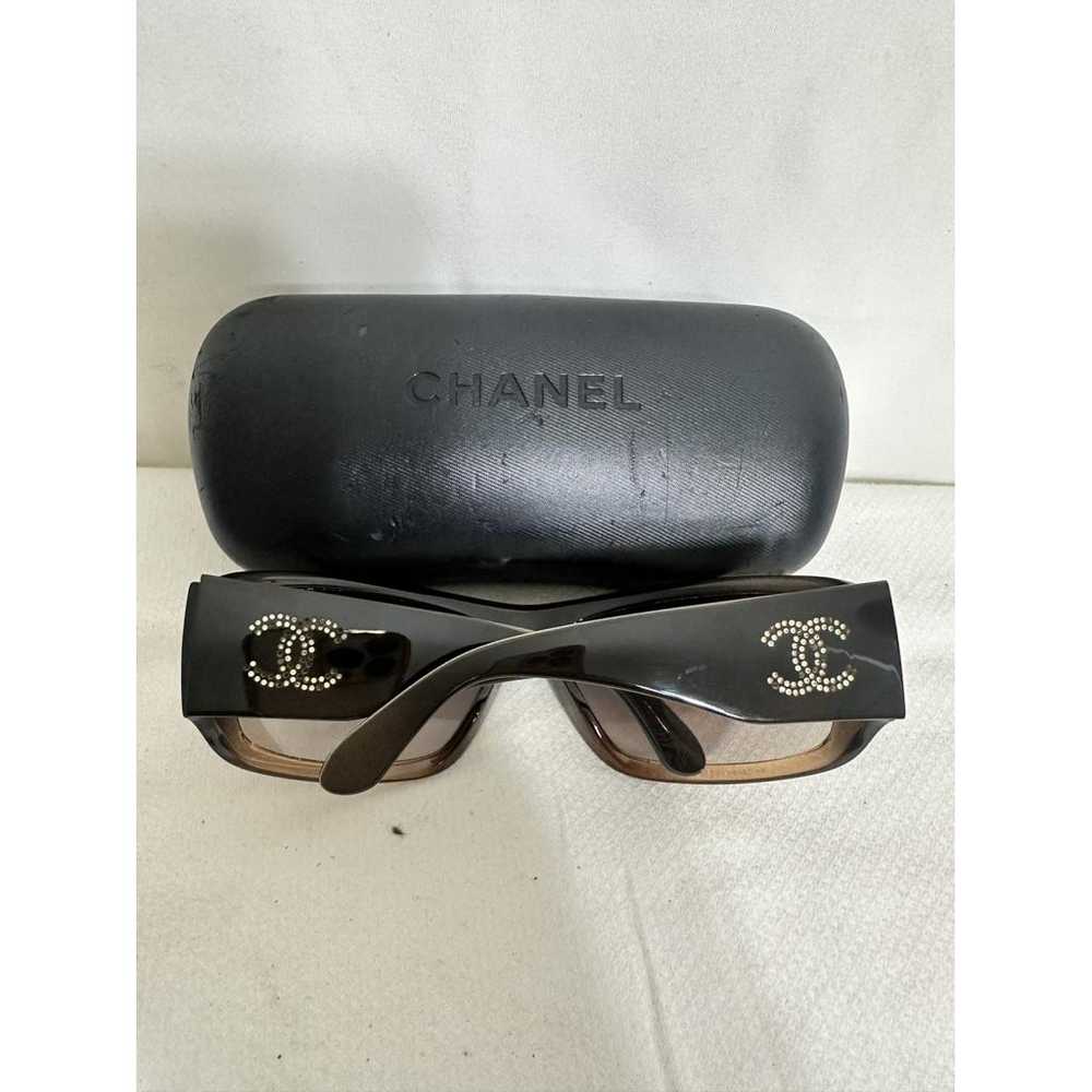 Chanel Oversized sunglasses - image 2