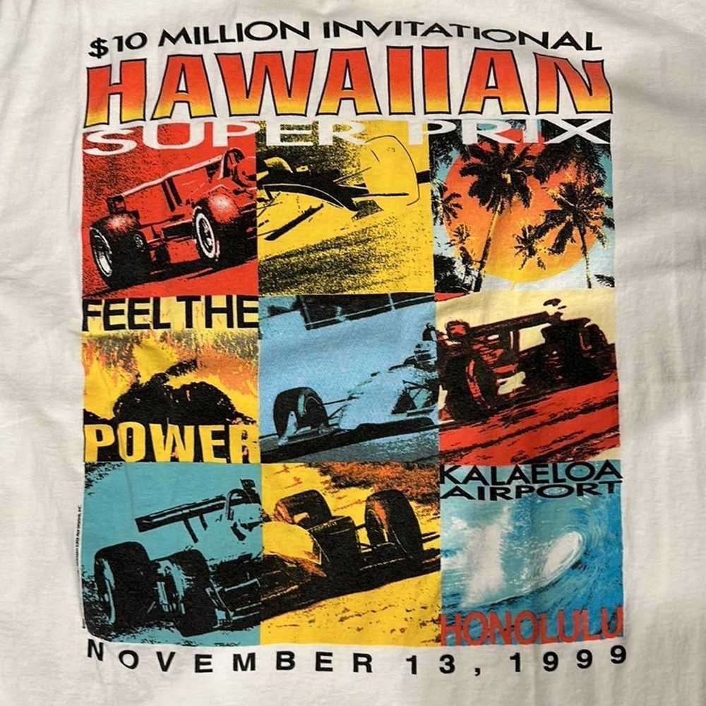 Hawaiian Super Prix 1999 Vintage Tee - image 4