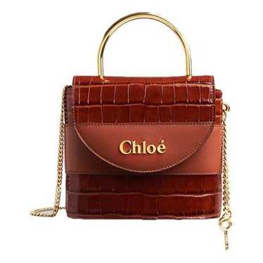 Chloé Aby Lock leather handbag - image 1