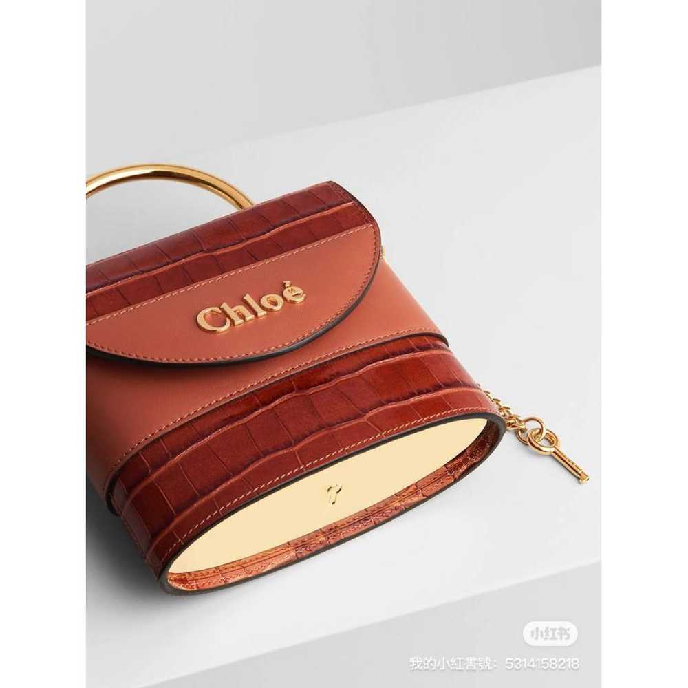 Chloé Aby Lock leather handbag - image 4