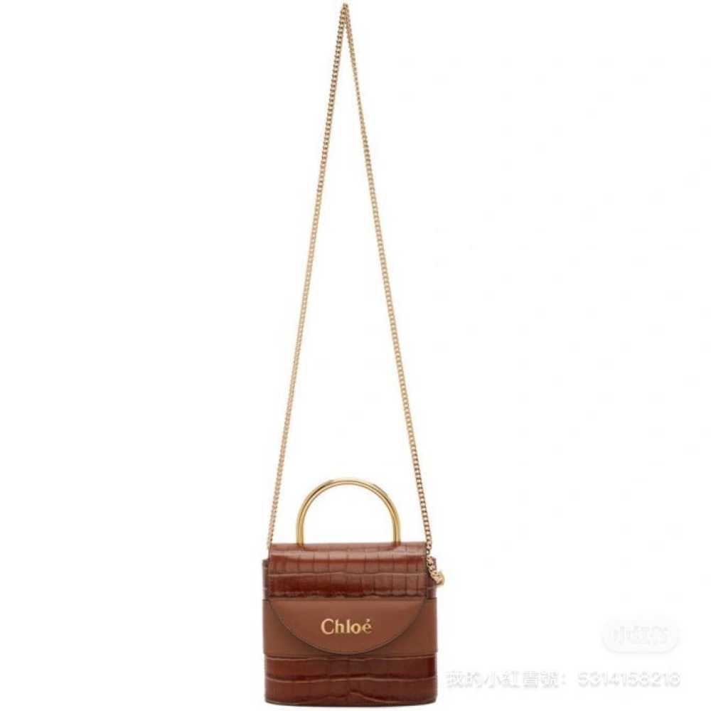 Chloé Aby Lock leather handbag - image 7