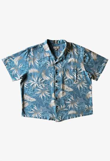 Vintage 90s Men's Caribbean Joe Floral Print Shirt - image 1