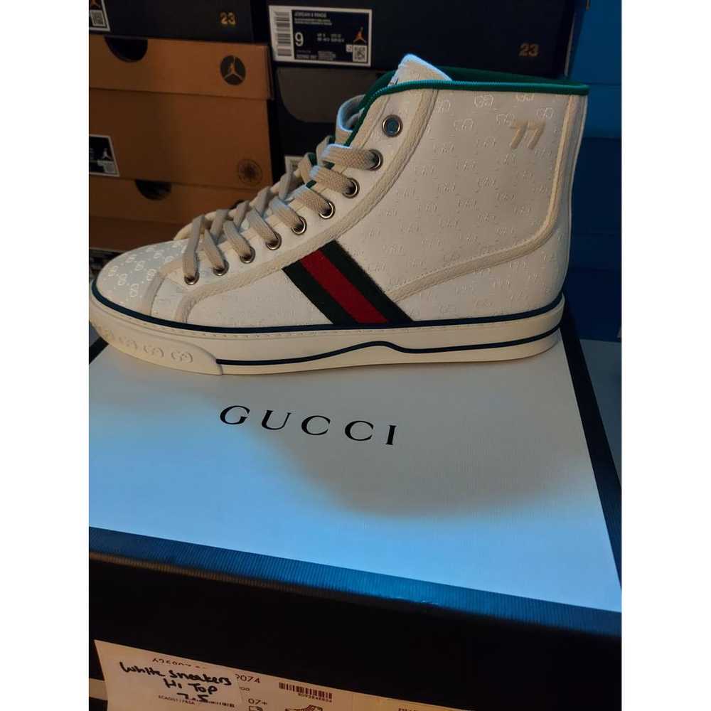 Gucci Cloth lace ups - image 5