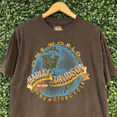 Vintage Harley Davidson Graphic T Shirt