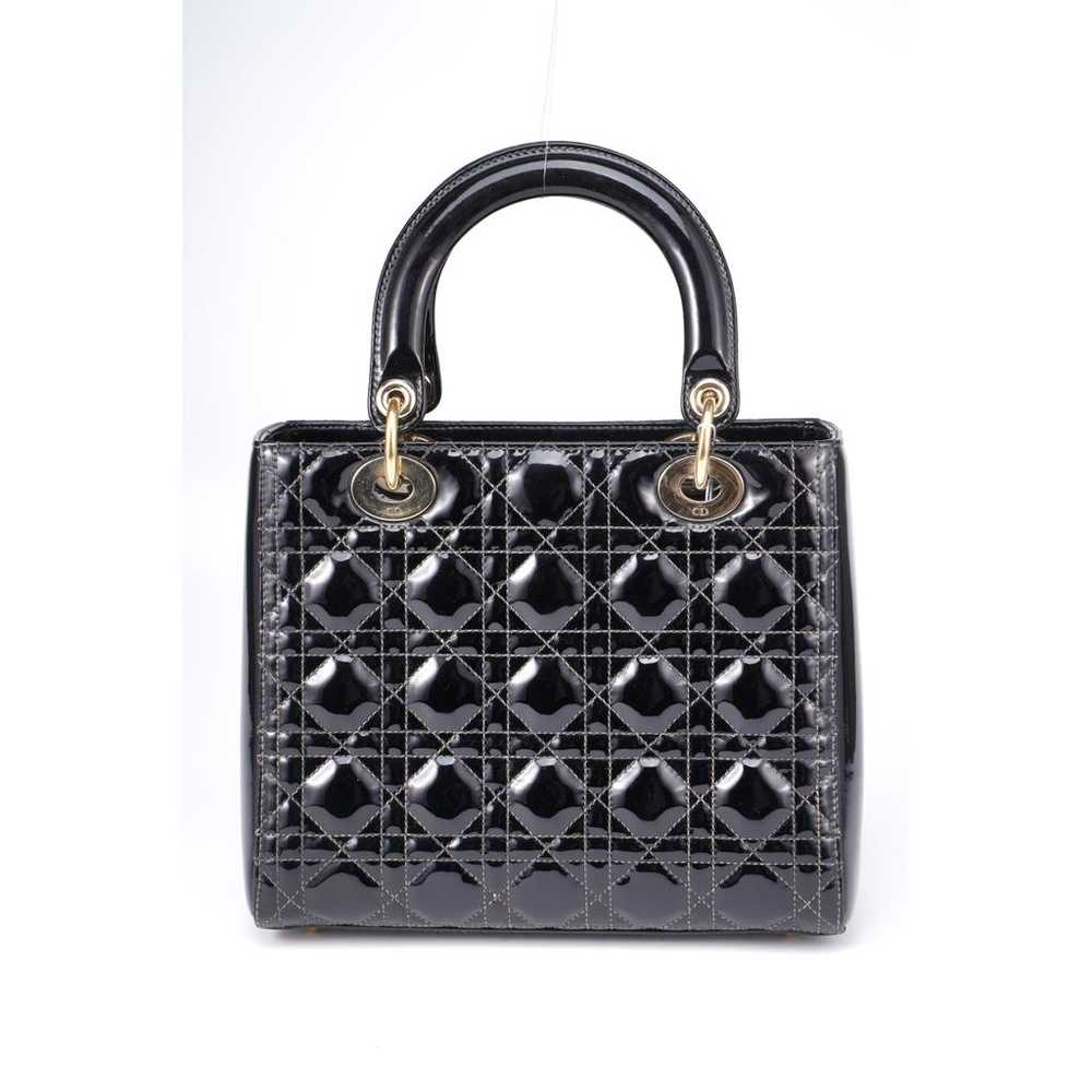 Dior Lady Dior leather handbag - image 2