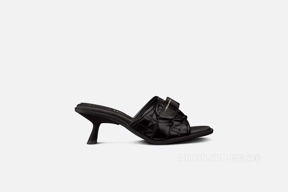 Dior o1bcso1str0524 Heeled Slide in Black - image 1