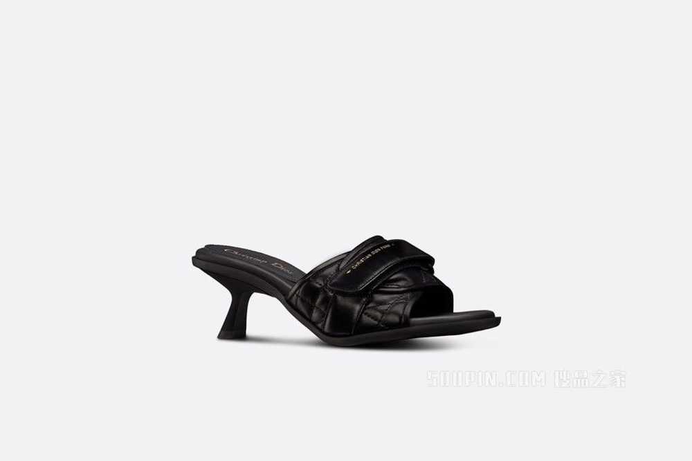 Dior o1bcso1str0524 Heeled Slide in Black - image 2