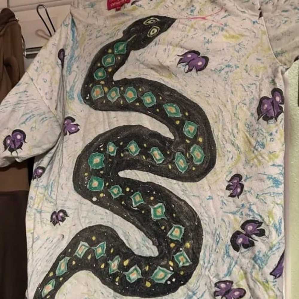 Teddy Fresh MYFAWNWY Snake Tee - image 2