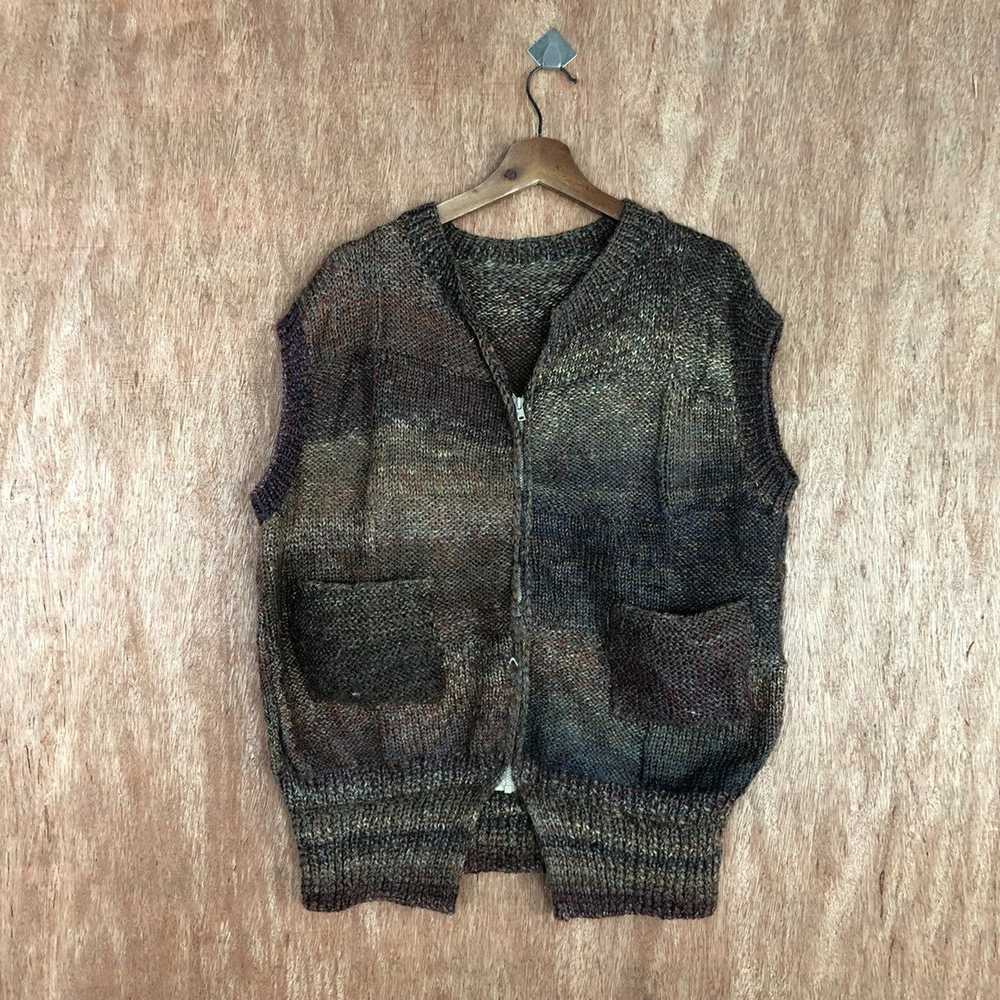 Homespun Knitwear × Japanese Brand × Patterned Ca… - image 1