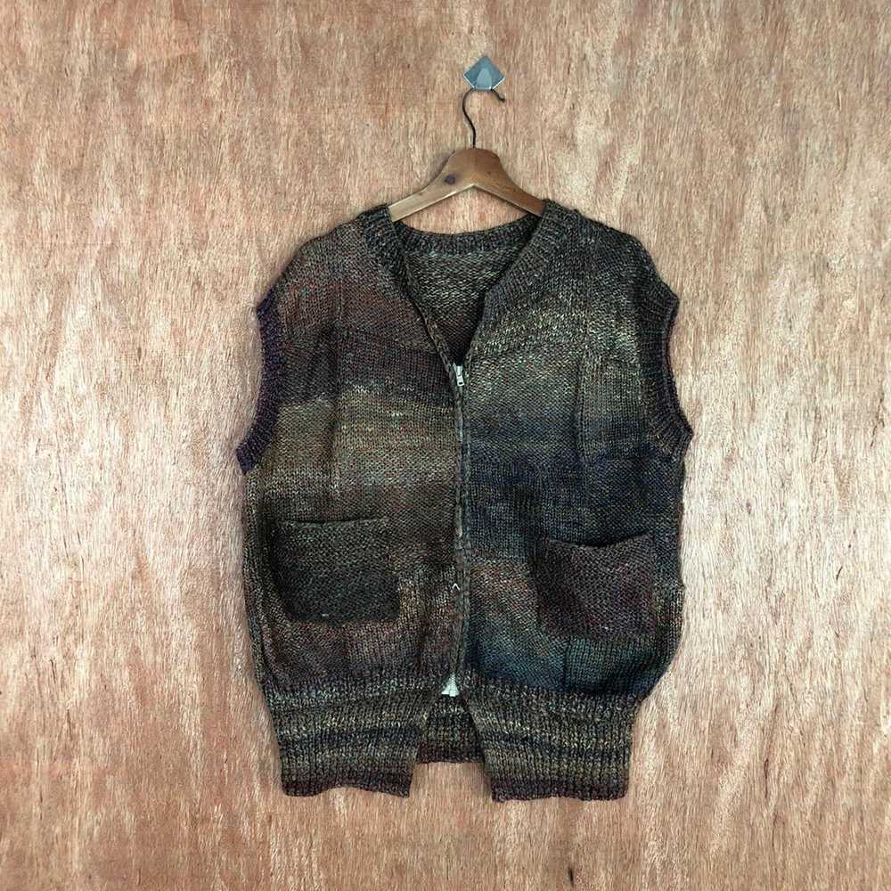 Homespun Knitwear × Japanese Brand × Patterned Ca… - image 3