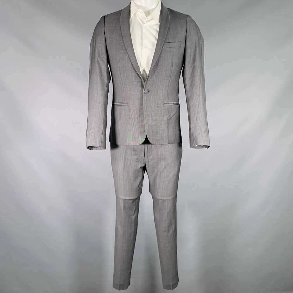 The Kooples Grey Wool Notch Lapel Suit - image 2