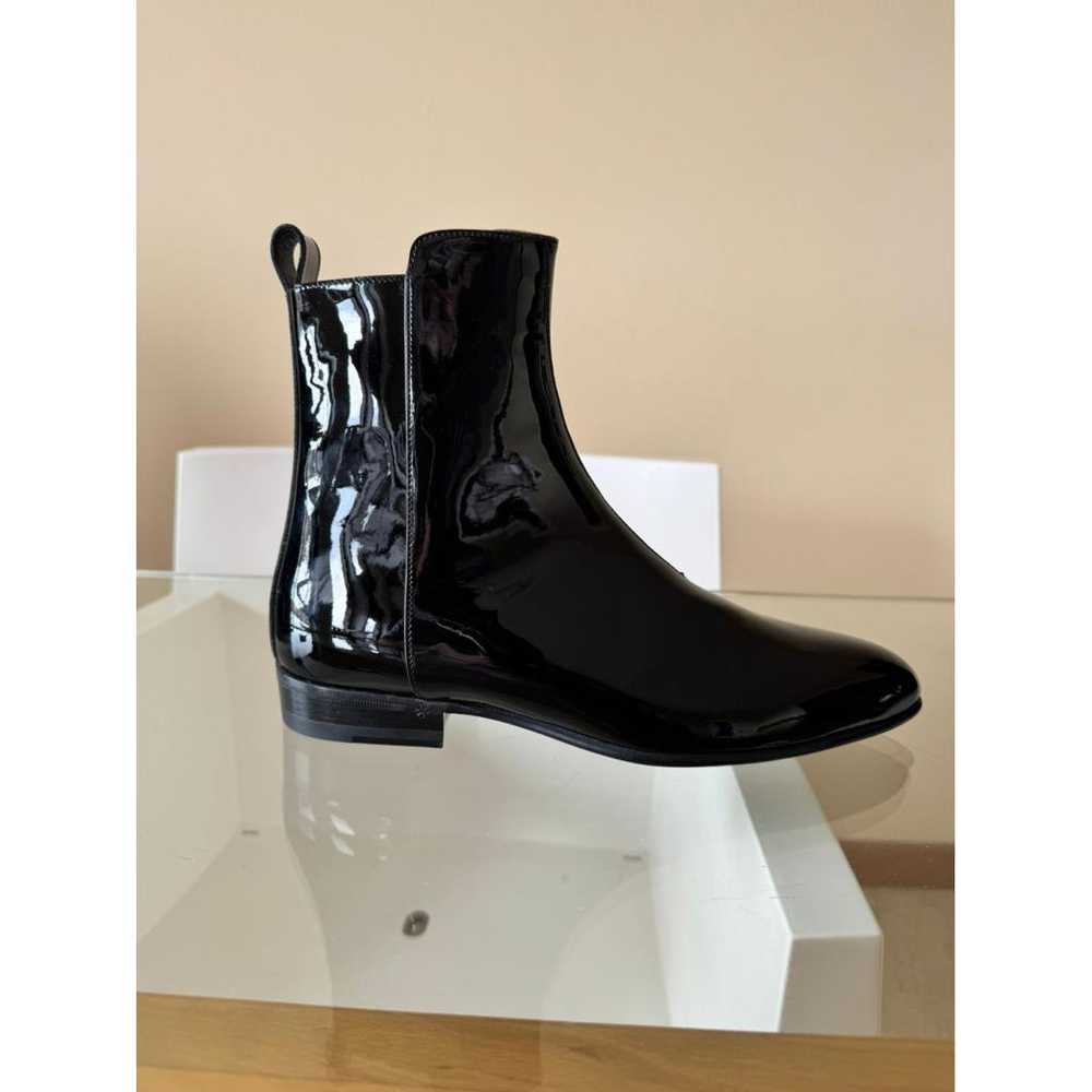 Saint Laurent Patent leather western boots - image 3