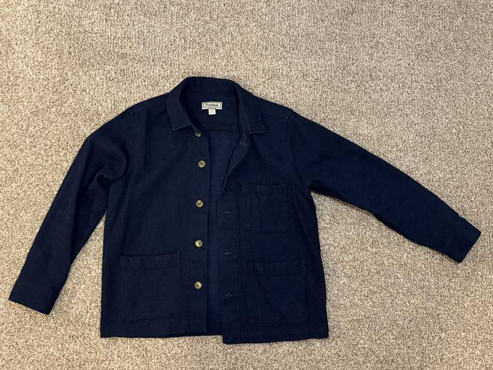 Freeman Sashiko Studio Coat - Indigo - image 1