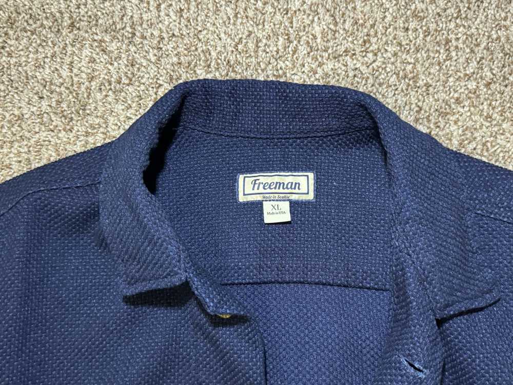 Freeman Sashiko Studio Coat - Indigo - image 2