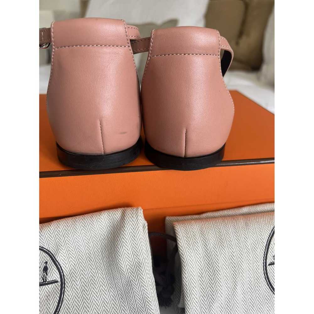 Hermès Santorini leather sandals - image 6