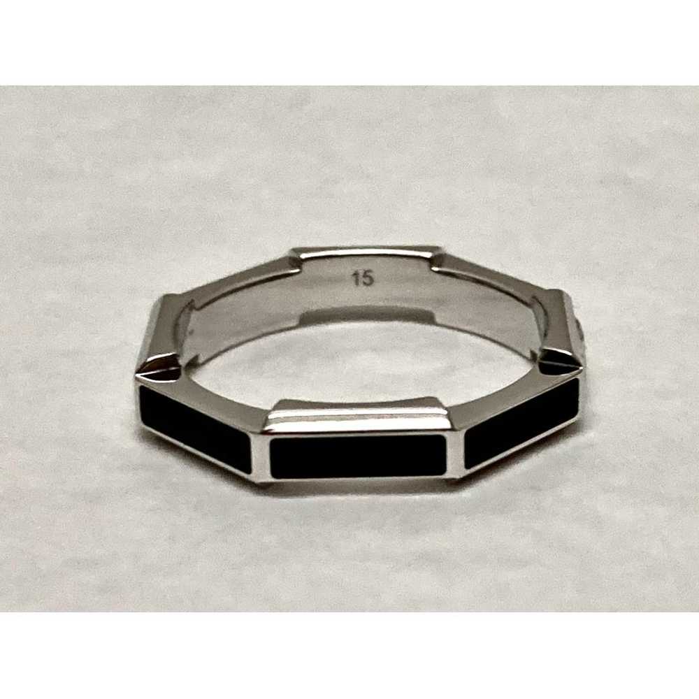 Gucci Gucci Link To Love white gold ring - image 6