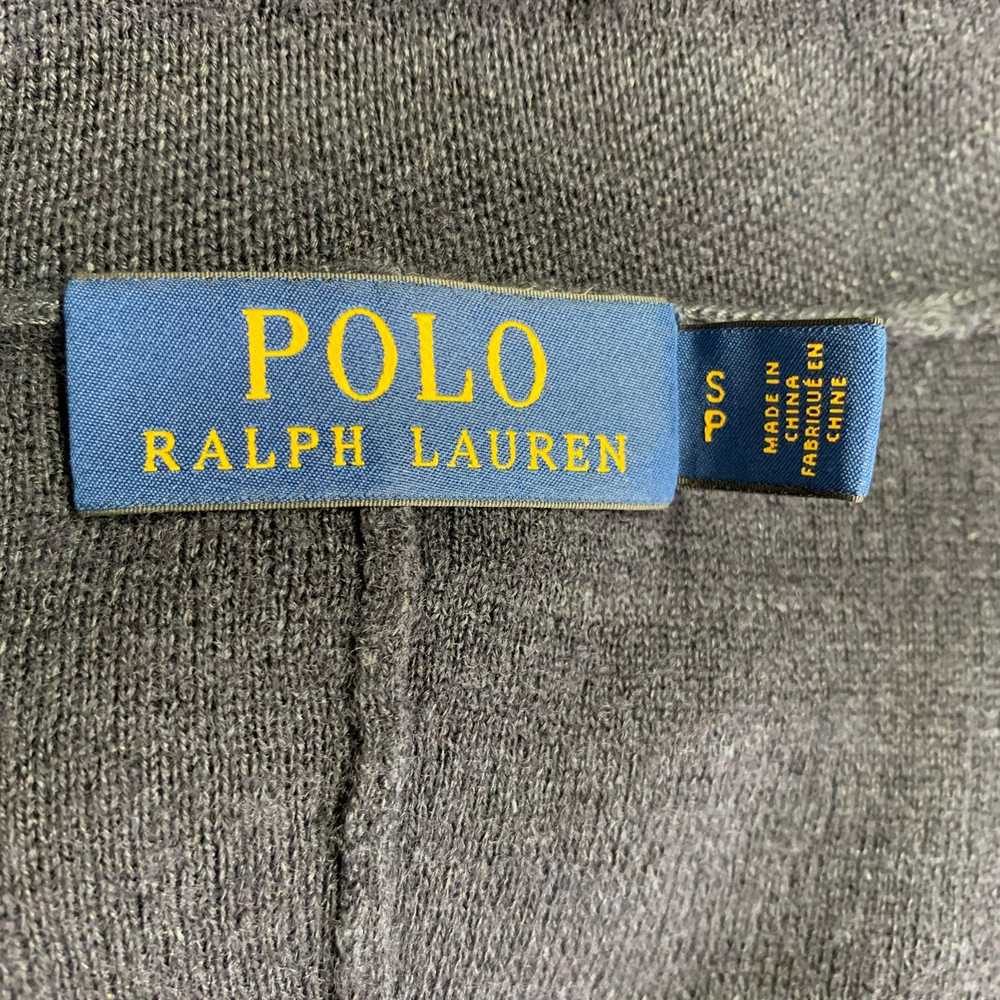 Polo Ralph Lauren Navy Knit Linen Wool Two Pocket… - image 5