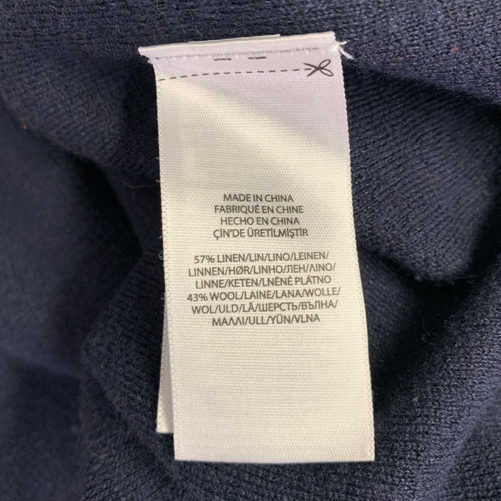 Polo Ralph Lauren Navy Knit Linen Wool Two Pocket… - image 6
