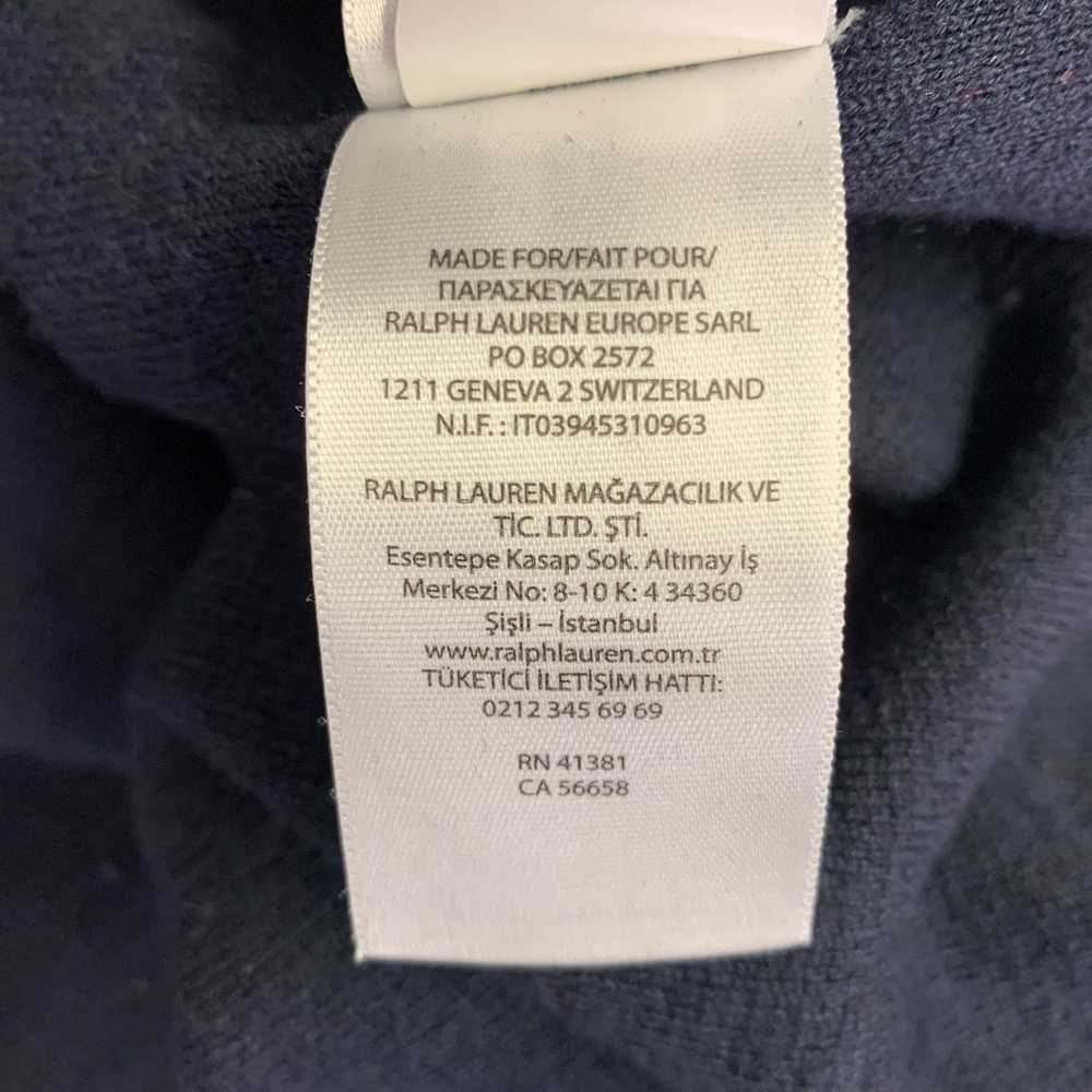 Polo Ralph Lauren Navy Knit Linen Wool Two Pocket… - image 8